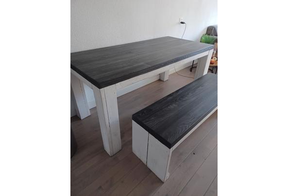 Steigerhouten tafel met bankje - 20250615_091216
