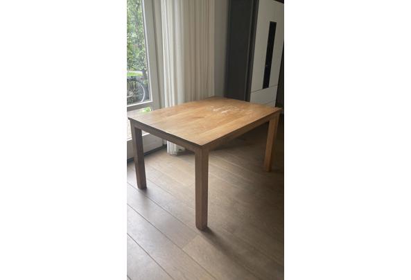 Massief houten tafel 125 x 90cm - IMG_0626