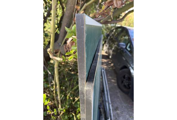 Twee houten bladen tafeltennistafel - IMG_3049