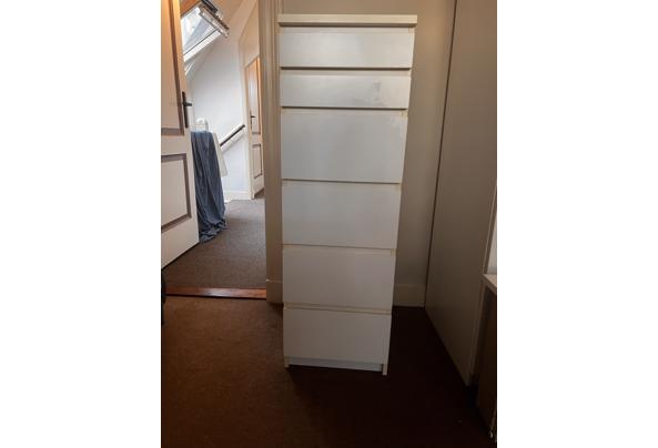 Ikea MALM smalle ladenkast met spiegel - IMG_2789