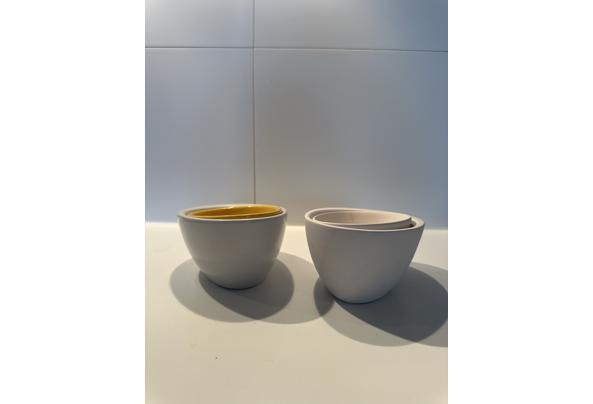 Groene stippen borden HEMA + schaaltjes Designwise - IMG_1685