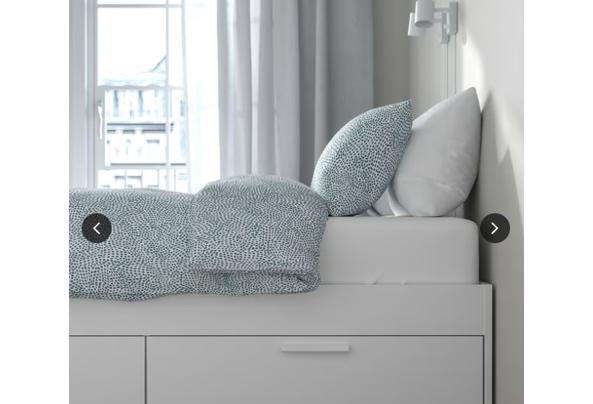 IKEA BED BRIMNES 140x200cm - BRIMNES-Bed-Ikea-140x200cm-(1)
