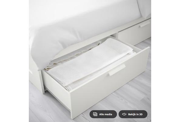 IKEA BED BRIMNES 140x200cm - BRIMNES-Bed-Ikea-140x200cm-(3)