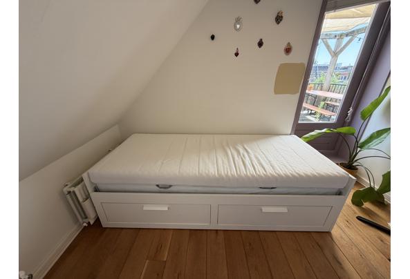 IKEA BRIMNES Bedbank met 2 lades & 2 matrassen (160x200 cm) - IMG_1204