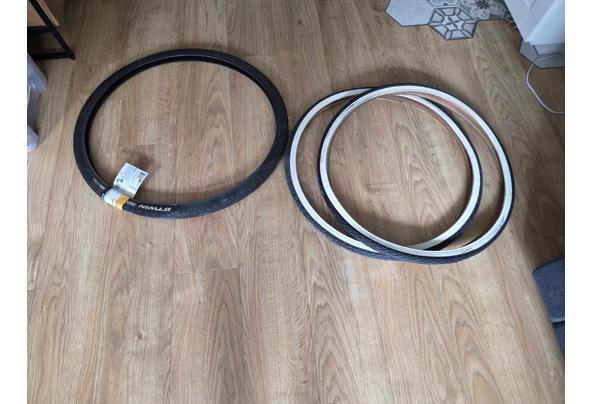 New bicycle tyres - 20250705_160913