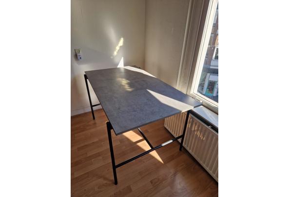Eettafel 80x140 cm betonlook - 20250318_104428