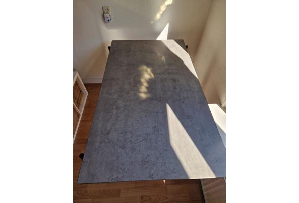 Eettafel 80x140 cm betonlook - 20250318_104434