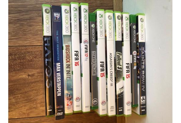 10 XBOX games + oplader voor controller - IMG_6310