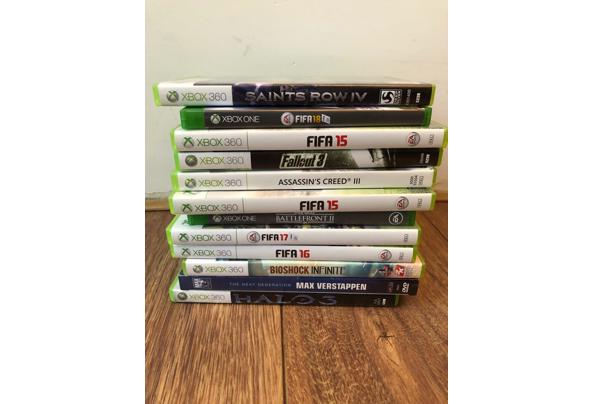 10 XBOX games + oplader voor controller - IMG_6311