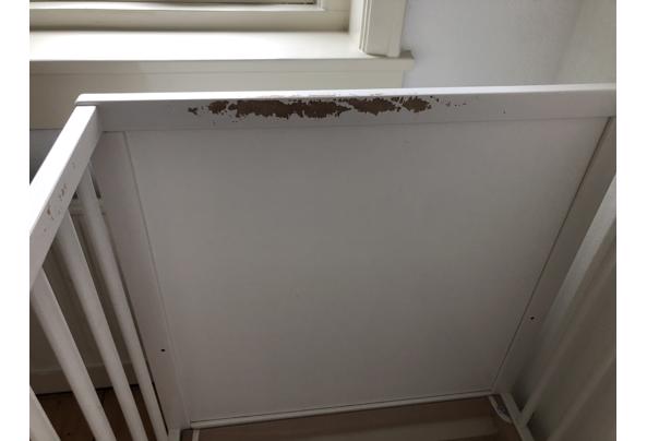 Wit ledikant IKEA 60x120cm, opknappen - 2228C490-C2C1-4EE1-9047-0B8DED38A44D