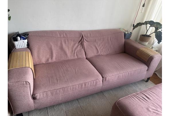Roze 2,5 zits met hocker - IMG_7974