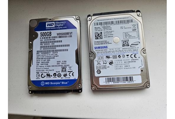 Twee harde schijven 250Gb + 500Gb - 20250608_171303