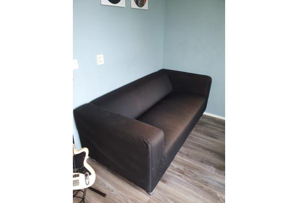 IKEA KLIPPAN Bank met zwarte hoes - 161814903_3735152939913246_2059278440566142301_o