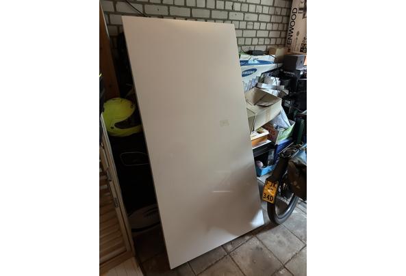 Gebruikte eetkamertafel wit (90x180) - Tafel