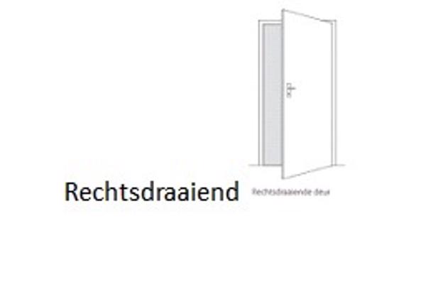 Svedex binnendeur, opdek - RechtsDraaiendeDeur