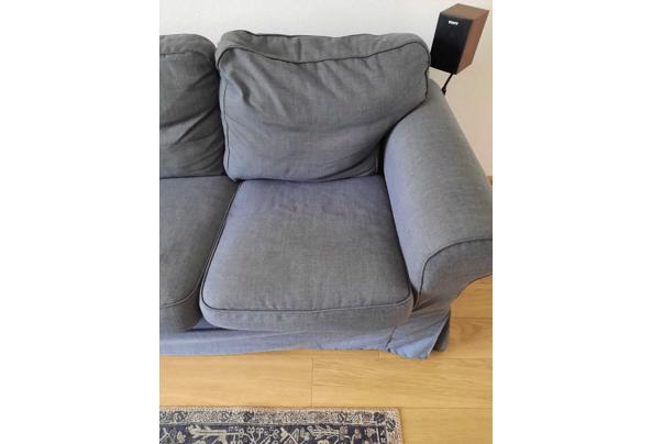 IKEA Ektorp 3-zits plus fauteuil GRIJS - IMG-20210816-WA0007_637651852413240182