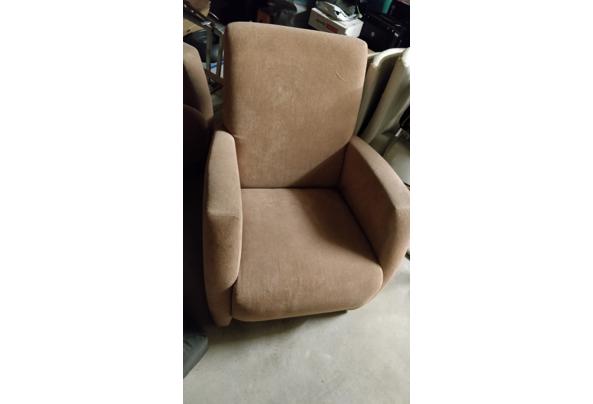 2 stoelen, bruin, stof, 1 persoons - IMG_20201015_203900