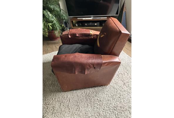 Leren fauteuil om lekker in te zitten - IMG_5411