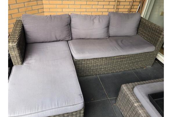 Tuinset  2x bankje plus hocker, - thumbnail_IMG_7917