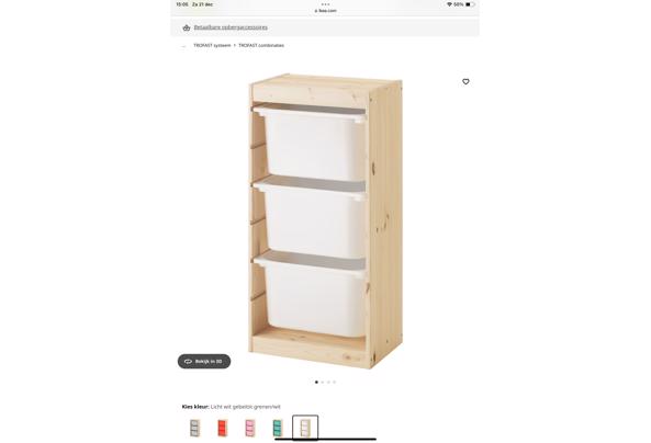 Ikea Trofast kast met diverse bakken (in verschillende kleuren en maten) - IMG_0875