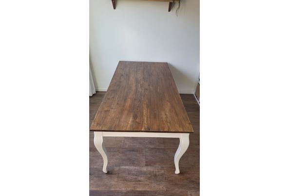 Eettafel 2 bij 1 meter, teakhout - 20250811_084931