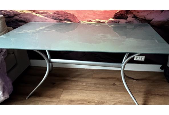 Mooie glazen eettafel /bureau - IMG_4025