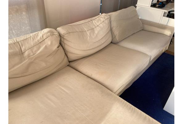 IKEA KIVIK 4-zitsbank met chaise longue beige - IMG_0995