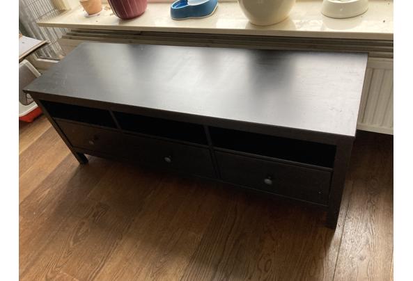 Tv meubel Hemnes zwart 148x57x47cm - IMG_9134