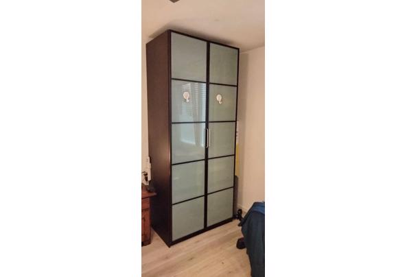 Kast Ikea zwart met 2 deuren en 3 lades - IMG-20240919-WA0001