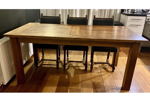 Mooie eikenhouten eettafel 180 - IMG_0803