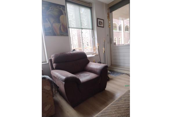 Bruine lederen relax fauteuil - 17780783135028724029424992799981