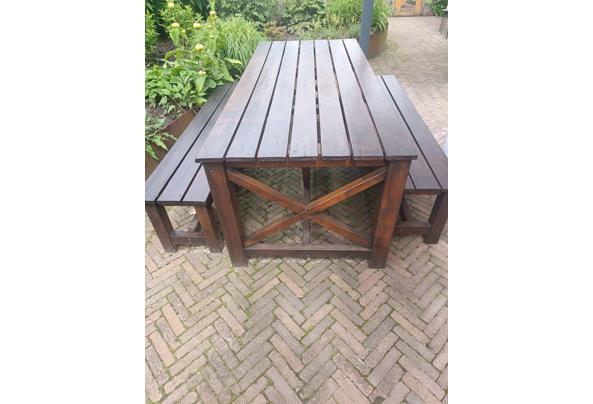 Robuuste houten picknick tafel - IMG_20260606_122307