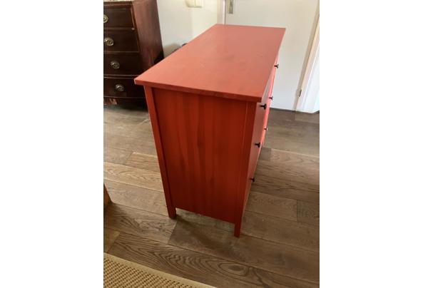 Ikea HEMNES Ladekast 3 lades, Rood, goede conditie - WhatsApp-Image-2024-09-03-at-08-31-16-(2)