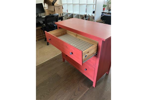 Ikea HEMNES Ladekast 3 lades, Rood, goede conditie - WhatsApp-Image-2024-09-03-at-08-31-16-(4)