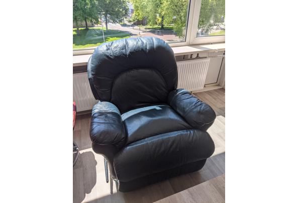 Grote luie stoel, zwart - PXL_20210528_110335960