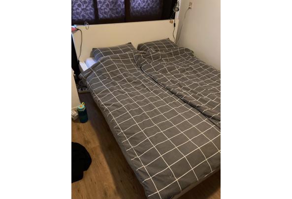 Ikea 2-persoons bed, wit - IMG-20250623-WA0003