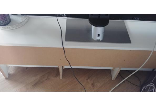 Tv-kast / tv-meubel wit - achterkant