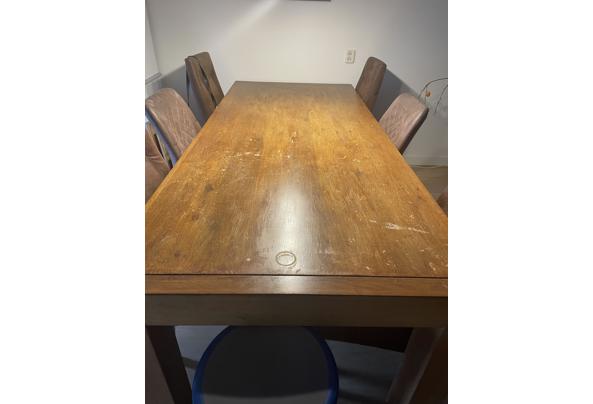 Grote eettafel Frans eiken - IMG_6949