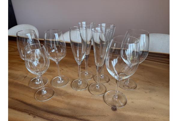 Glazen wijnglazen champagneglazen - IMG_3371