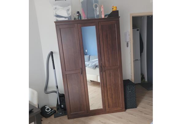 Ikea kast met spiegel - kledingkast