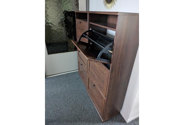 2 Donkerbruine IKEA schoenenkasten - PXL_20251110_110350371