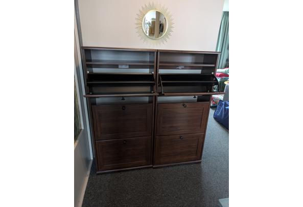 2 Donkerbruine IKEA schoenenkasten - PXL_20251110_110358037-MP