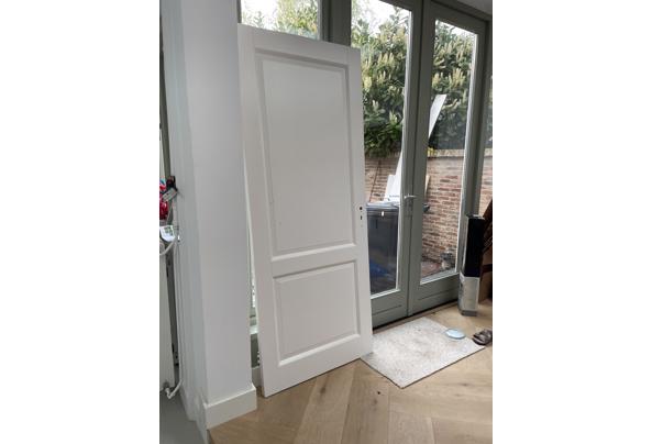 Witte deur (201 x 82 x 4) - 90137290-7BAD-44EE-AD63-917523A0D97E