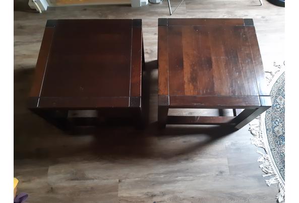 Twee mooie houten tafels - 20210129_103128