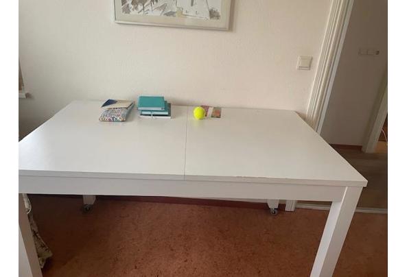 witte uitschuifbare tafel  - IMG_2793