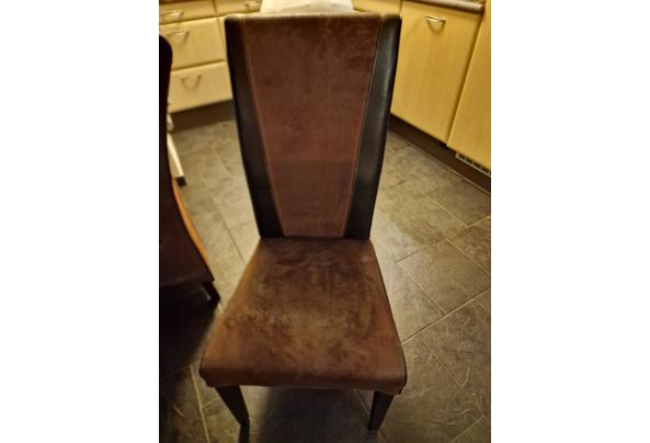 ^leren met suede stoelen moeten weg ivm nieuw - 20260113_171434