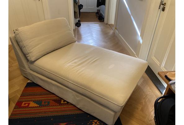 IKEA kivik 2zits en chaise longue - image