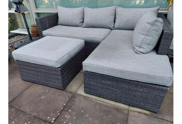 Loungeset (L-vormig) voor in de tuin of op het balkon. - 20210909_182058