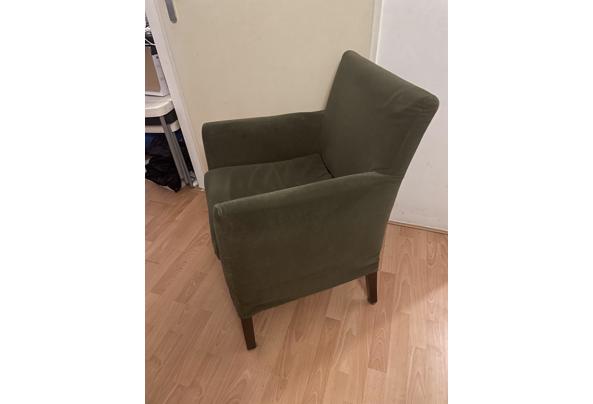 4 groene eetkamerstoelen - IMG_2476