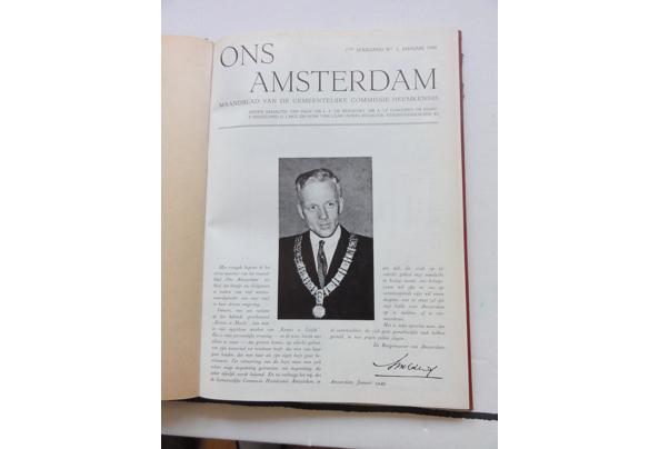 ingebonden exemplaren maandblad "Ons Amsterdam" - DSC04897